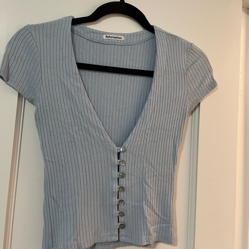 Reformation knit Nella top